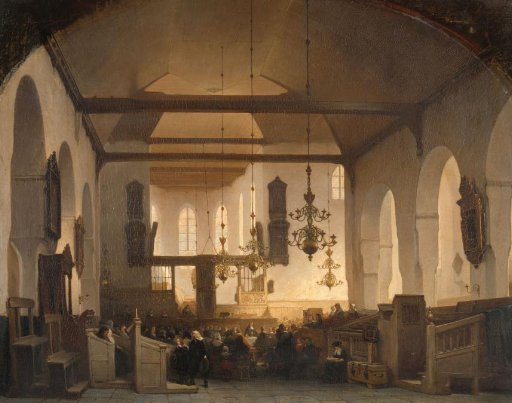 A Service in the Geertekerk, Utrecht