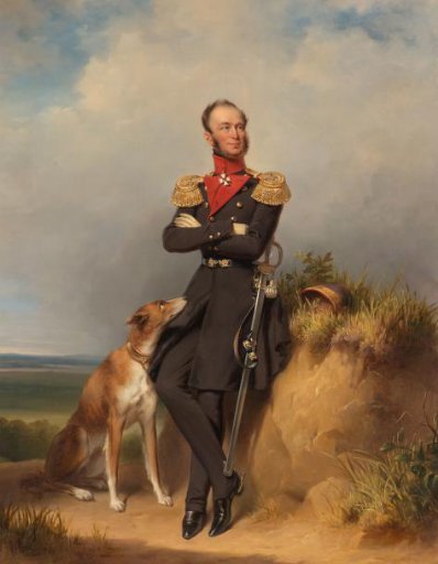 Portrait of William II, King of the Netherlands