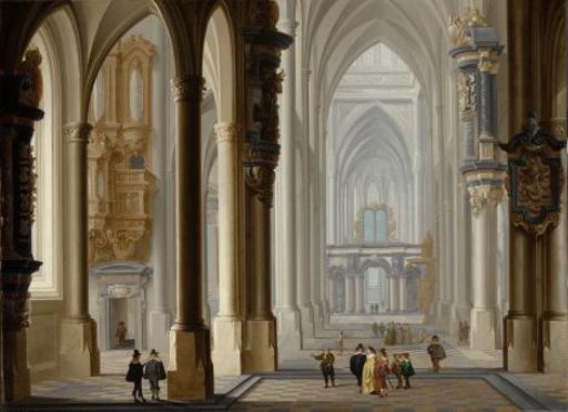 Interior of a Gothic Church