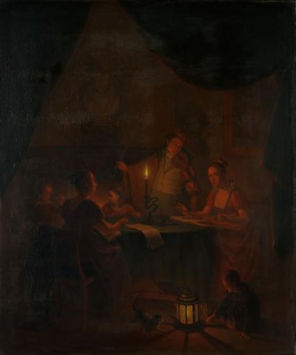 A Musical Party by Candlelight