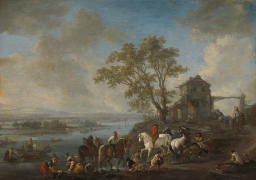 Horsepond on a River