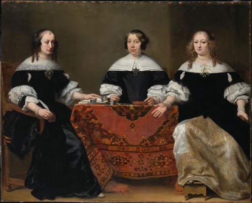 Portrait of the Three Regentesses of the Leprozenhuis, Amsterdam