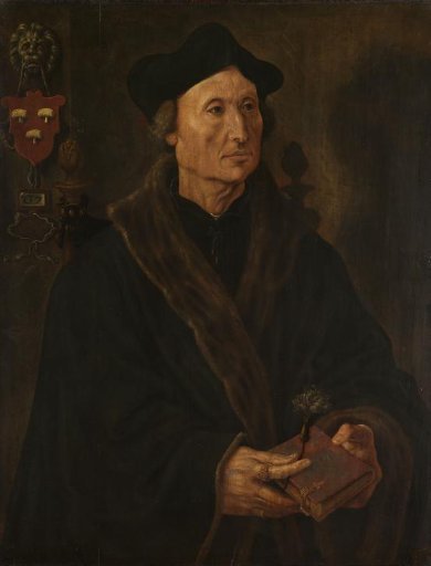 Portrait of Johannes Colmannus, Rector of the Convent of St. Agatha at Delft