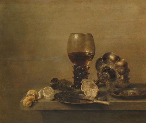 Still Life with a Broken Glass