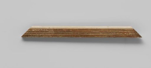Fragment of a stepped profile frame with a white inner border: style.