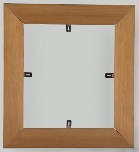 Ornamentless wooden frame, original frame for Charley Toorop's Self-Portrait with Flowers