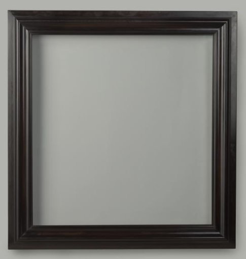 Profiled black frame