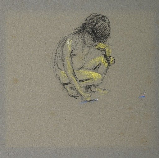 Crouching Boy
