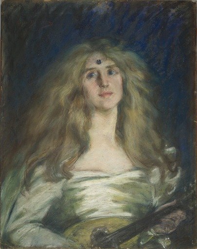 Natalie with Mandolin