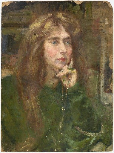 Natalie with Necklace