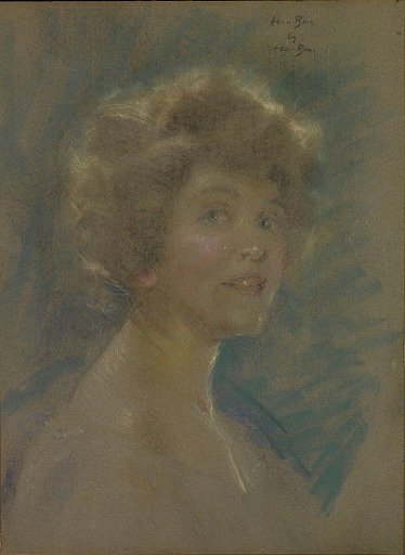 Self-Portrait in Light Tones
