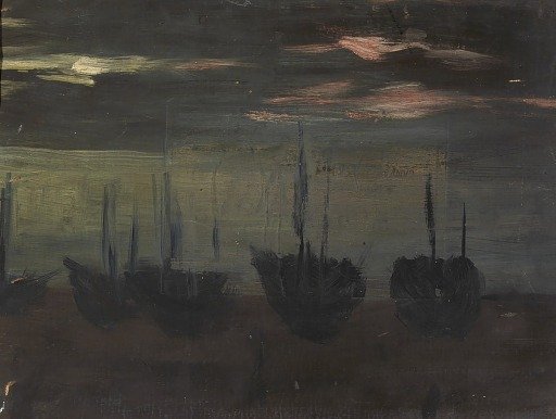 Ships in Moonlight