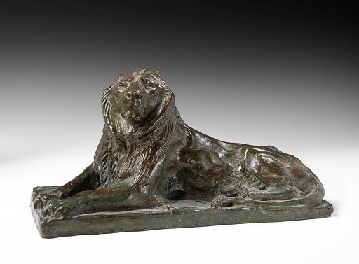 Recumbent Lion (facing left)