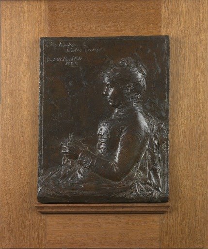 Woman Knitting