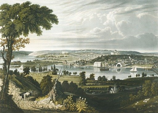 City of Washington from beyond the Navy Yard