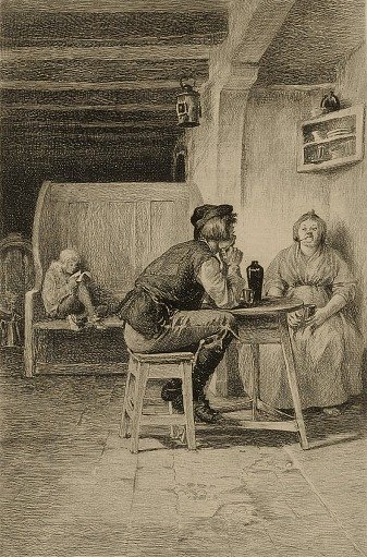 Untitled (scene in a pub)