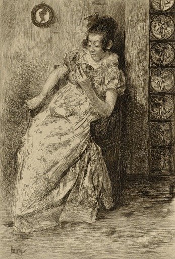 Untitled (woman reading tea leaves)
