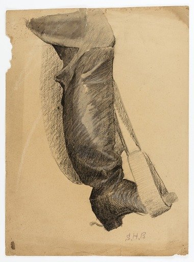 Boot, study for Equestrian Statue