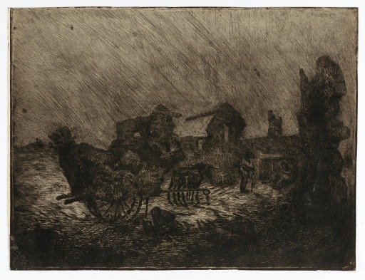 Cart and Ruins
