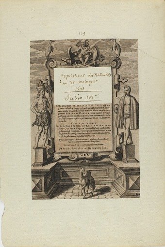 (Title Page) (from book, Americae)