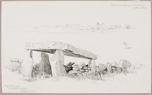Cromlech near Criccieth, North Wales/Coast near Pensarn, North Wales