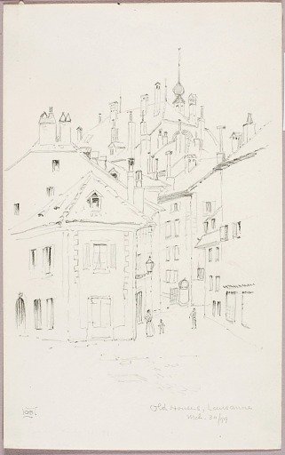 Old Houses, Lausanne