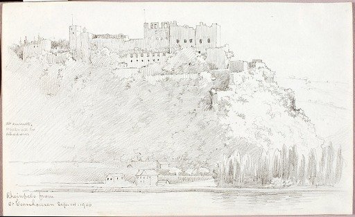 Rheinfels from St. Goarshausen