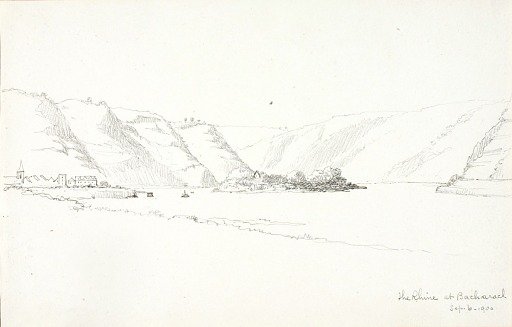 The Rhine at Bacharach