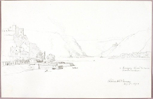 Rhine at St. Goar