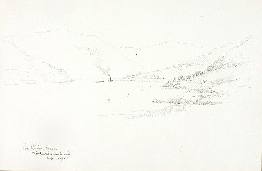 The Rhine below Niederheimbach