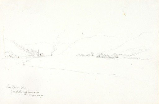 The Rhine below Trechtlingshausen