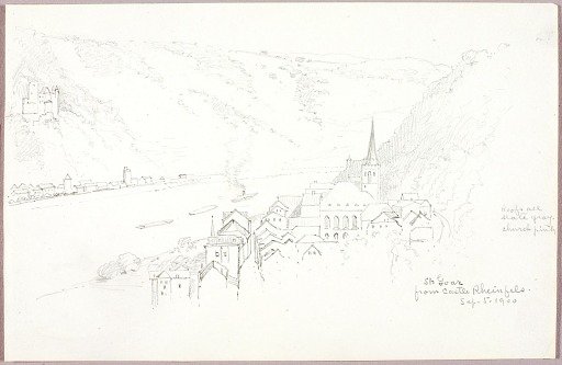 St. Goar from Castle Rheinfels