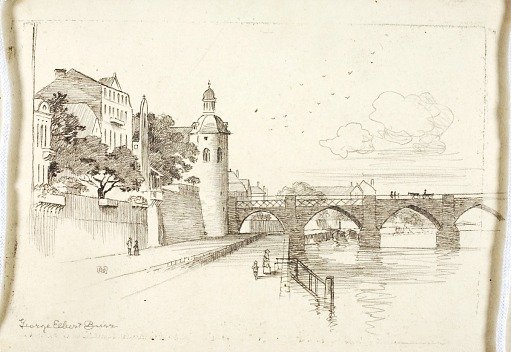 Untitled (Old Bridge over Mosel)