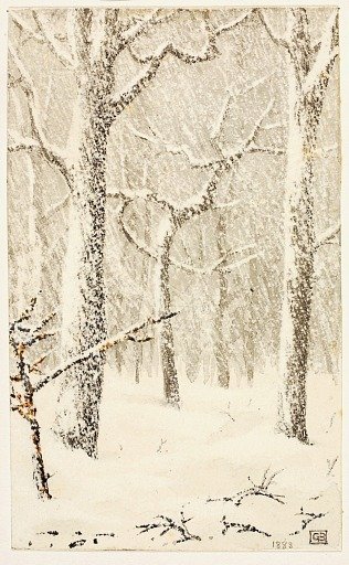 Untitled (Trees in Snow)