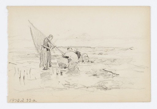 Untitled (Two Figures near a Boat)