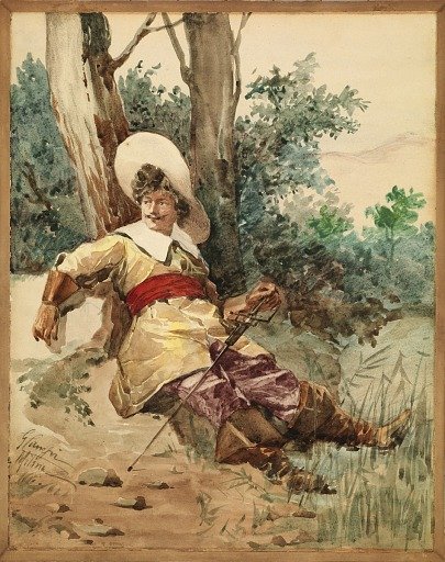 Resting Musketeer
