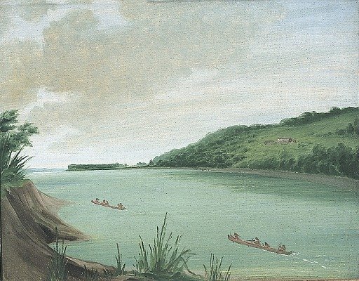 Belle Vue, Indian Agency of Major Dougherty, 870 Miles above St. Louis