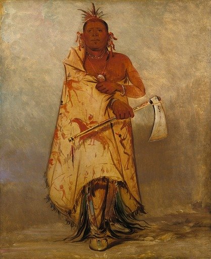 Le-sháw-loo-láh-le-hoo, Big Elk, Chief of the Skidi (Wolf) Pawnee