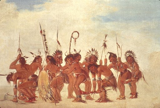 Braves' Dance at Fort Snelling