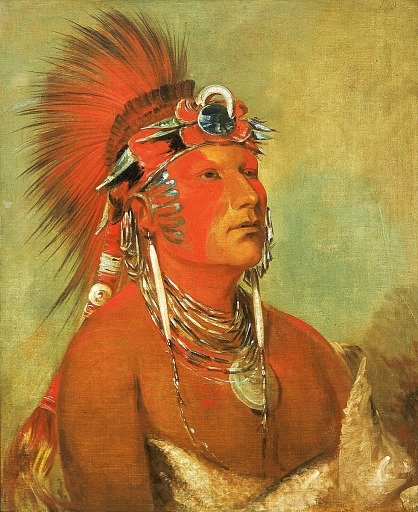Jee-hé-o-hó-shah, Cannot Be Thrown Down, a Warrior