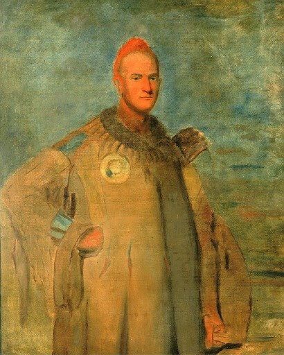 Theodore Burr Catlin, in Indian Costume