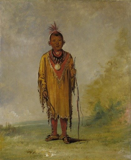 Me-sóu-wahk, Deer's Hair, Favorite Son of Kee-o-kúk