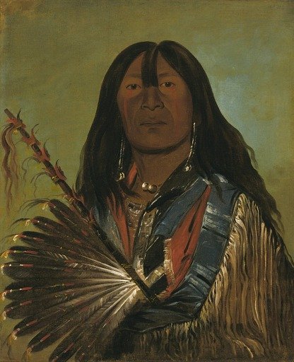 Shón-ka, The Dog, Chief of the Bad Arrow Points Band