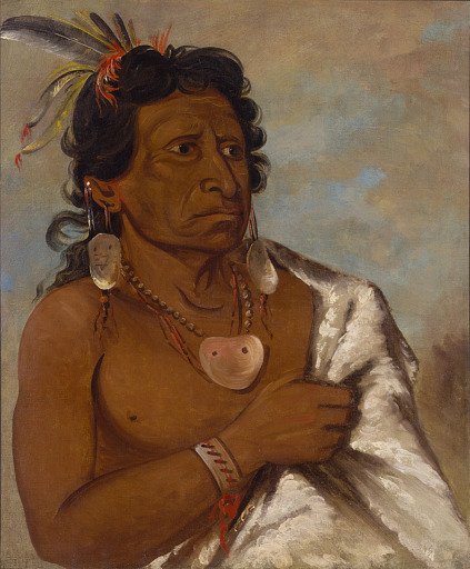 U'sh-ee-kitz, He Who Fights with a Feather, Chief of the Tribe