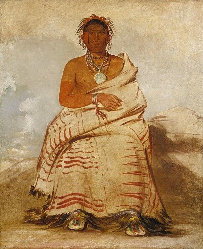L'har-e-tar-rúshe, Ill-natured Man, a Skidi (Wolf) Pawnee