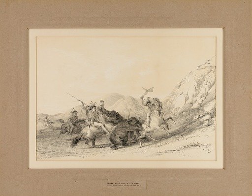 Indians Attacking Grizzly Bears--no. 19