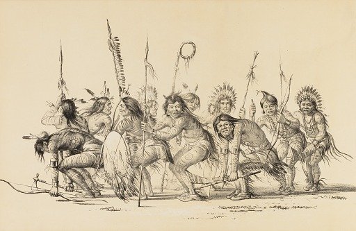 Indians in a Circle, Dancing--no. 30