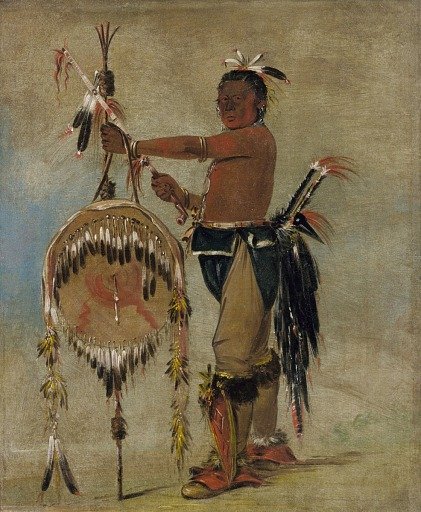 Pash-ee-pa-hó, Little Stabbing Chief, a Venerable Sauk Chief