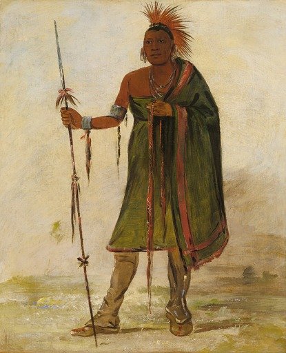 Wash-ím-pe-shee, Madman, a Distinguished Warrior