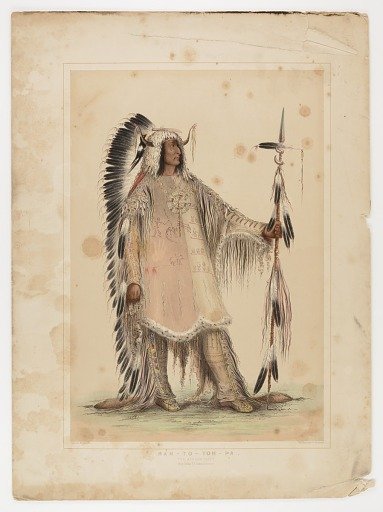 Mah-to-toh-pa, the Mandan Chief